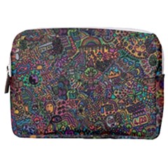 Awesome Abstract Pattern Make Up Pouch (medium) by Vaneshart