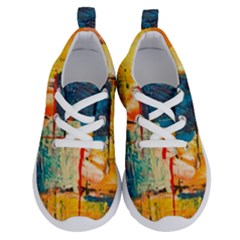 Abstract Painting Acrylic Paint Art Artistic Background Running Shoes by Vaneshart