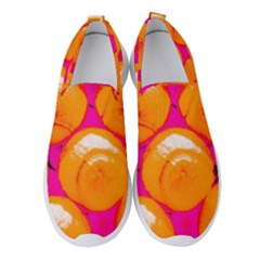 Pop Art Tennis Balls Women s Slip On Sneakers by essentialimage