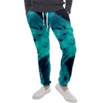 Background Texture Pattern Blue Men s Jogger Sweatpants