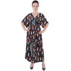 Summer 2019 50 V-neck Boho Style Maxi Dress by HelgaScand
