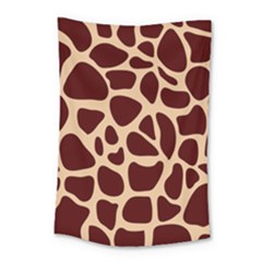 Animal Print Giraffe Patterns Small Tapestry by Vaneshart