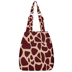 Animal Print Giraffe Patterns Center Zip Backpack by Vaneshart