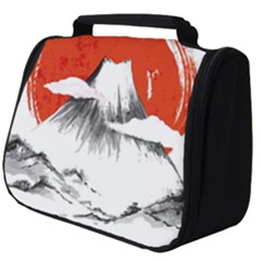 Mount Fuji Mountain Ink Wash Painting Full Print Travel Pouch (big) by Vaneshart
