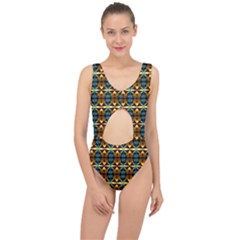 Abstract 20 Center Cut Out Swimsuit by ArtworkByPatrick