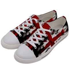 British Flag Women s Low Top Canvas Sneakers by Vaneshart