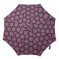 Background Pattern Tile Flower Hook Handle Umbrellas (small) by Vaneshart