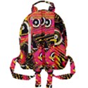 Abstract Clutter Mini Full Print Backpack View2
