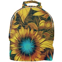 Floral Pattern Background Mini Full Print Backpack by Vaneshart
