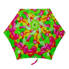 Vibrant Jelly Bean Candy Mini Folding Umbrellas by essentialimage