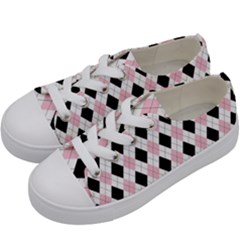 Argyle 316837 960 720 Kids  Low Top Canvas Sneakers by vintage2030