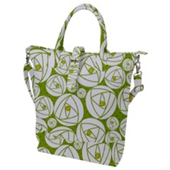 Rose Abstract Rose Garden Buckle Top Tote Bag by Vaneshart