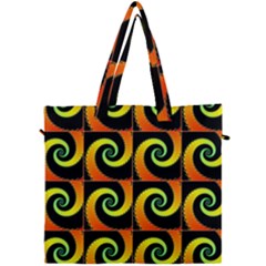 Spiral Seamless Pattern Canvas Travel Bag by Vaneshart
