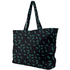 Copper Leaves Simple Shoulder Bag by bloomingvinedesign