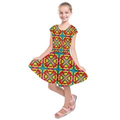 Seamless Kids  Short Sleeve Dress by Sobalvarro