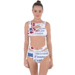 Logo of USDA National Finance Center Bandaged Up Bikini Set 
