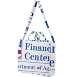 Logo of USDA National Finance Center Square Shoulder Tote Bag