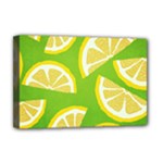 Lemon Fruit Healthy Fruits Food Deluxe Canvas 18  x 12  (Stretched)