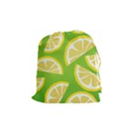 Lemon Fruit Healthy Fruits Food Drawstring Pouch (Medium)
