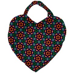 Pattern  Giant Heart Shaped Tote by Sobalvarro