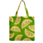 Lemon Fruit Healthy Fruits Food Zipper Grocery Tote Bag