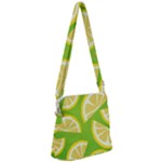 Lemon Fruit Healthy Fruits Food Zipper Messenger Bag