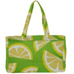 Lemon Fruit Healthy Fruits Food Canvas Work Bag