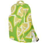 Lemon Fruit Healthy Fruits Food Double Compartment Backpack