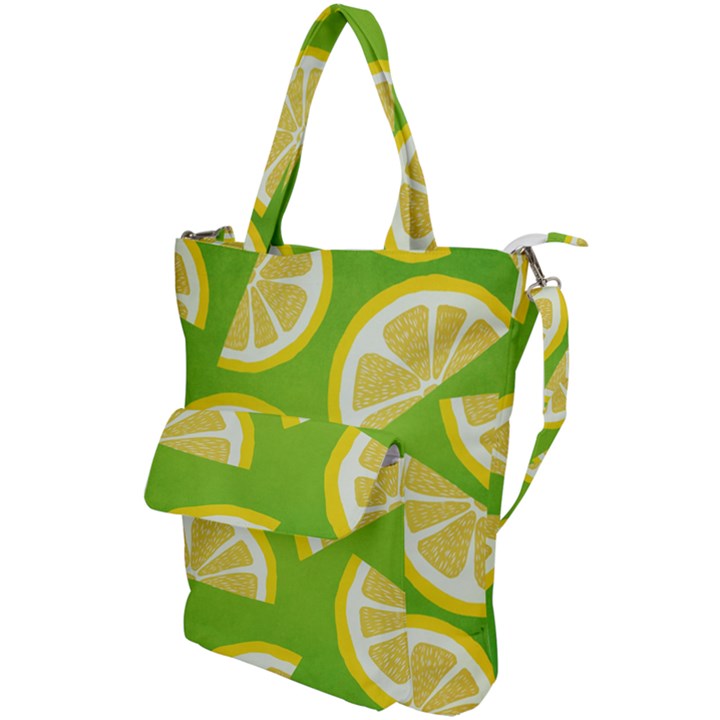 Lemon Fruit Healthy Fruits Food Shoulder Tote Bag