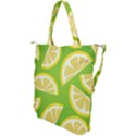 Lemon Fruit Healthy Fruits Food Shoulder Tote Bag View2