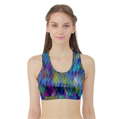 Background  Sports Bra With Border by Sobalvarro