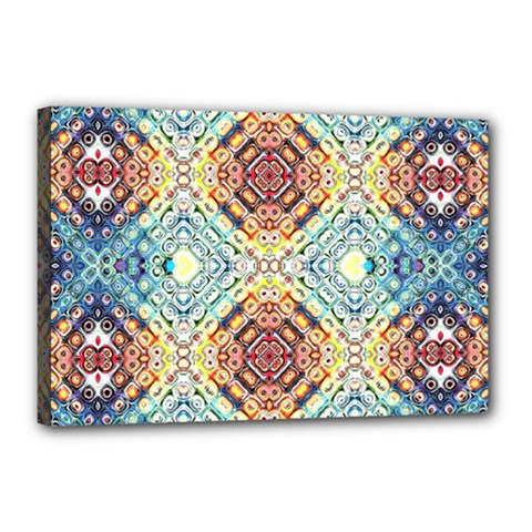 Pattern Canvas 18  X 12  (stretched) by Sobalvarro