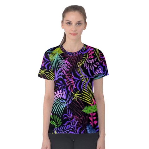 Leaves  Women s Cotton Tee by Sobalvarro