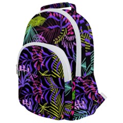 Leaves  Rounded Multi Pocket Backpack by Sobalvarro