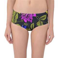Botany  Mid-waist Bikini Bottoms by Sobalvarro