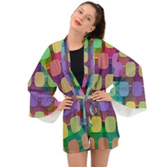 Pattern  Long Sleeve Kimono by Sobalvarro