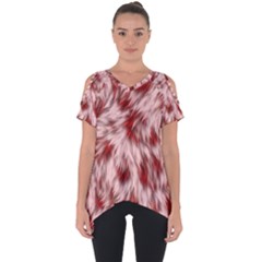Abstract  Cut Out Side Drop Tee by Sobalvarro