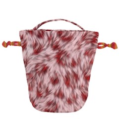Abstract  Drawstring Bucket Bag by Sobalvarro