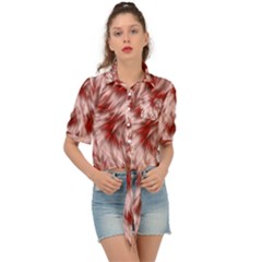 Abstract  Tie Front Shirt  by Sobalvarro