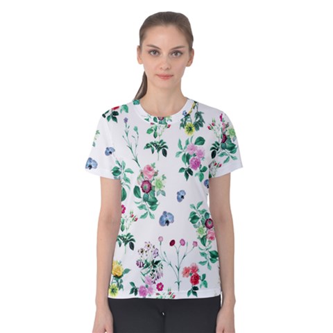 Leaves Women s Cotton Tee by Sobalvarro