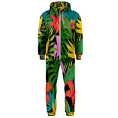 Tropical Greens Hooded Jumpsuit (men)  by Sobalvarro