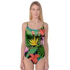 Tropical Greens Camisole Leotard  by Sobalvarro