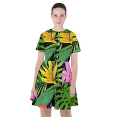 Tropical Greens Sailor Dress by Sobalvarro