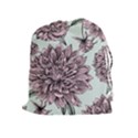 Flowers Drawstring Pouch (XL) View1
