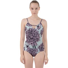 Flowers Cut Out Top Tankini Set by Sobalvarro