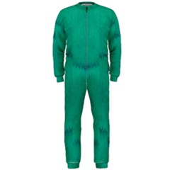 Love To One Color To Love Green Onepiece Jumpsuit (men)  by pepitasart