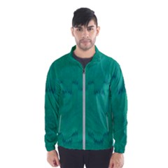 Love To One Color To Love Green Men s Windbreaker by pepitasart