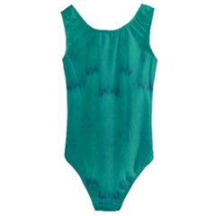 Love To One Color To Love Green Kids  Cut-out Back One Piece Swimsuit by pepitasart