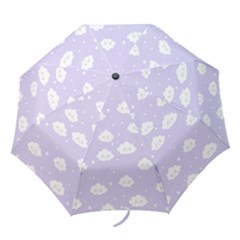 Kawaii Cloud Pattern Folding Umbrellas