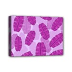 Exotic Tropical Leafs Watercolor Pattern Mini Canvas 7  x 5  (Stretched)
